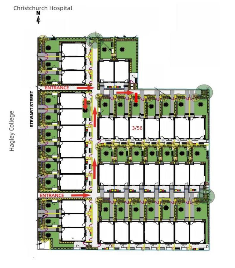 City Central Comfort Christchurch Bagian luar foto